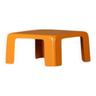 Table basse Orange Amanta par Mario Bellini pour B&C Italia, Italie, années 1970.