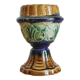 Late 19th-century earthenware egg cup in slipware