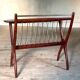 Italian vintage magazine rack/table stand