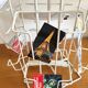 Display turnstile postcards