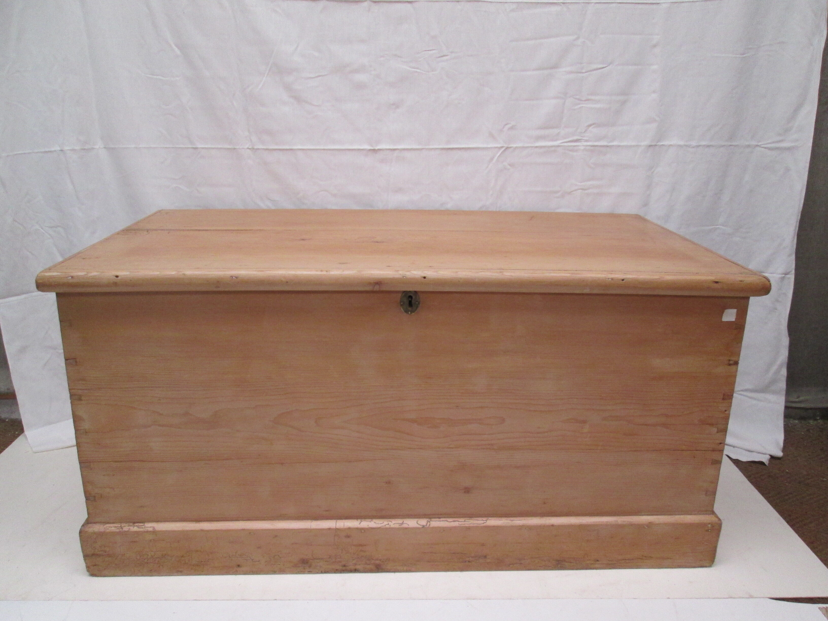 Victorian pine chest