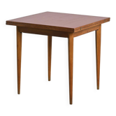 Table vintage extensible en frêne, France vers 1950