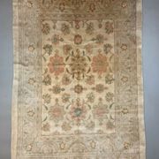 Sultanabad Carpet 300x218 cm Handmade Wool Chobi Rug Natural Dyes