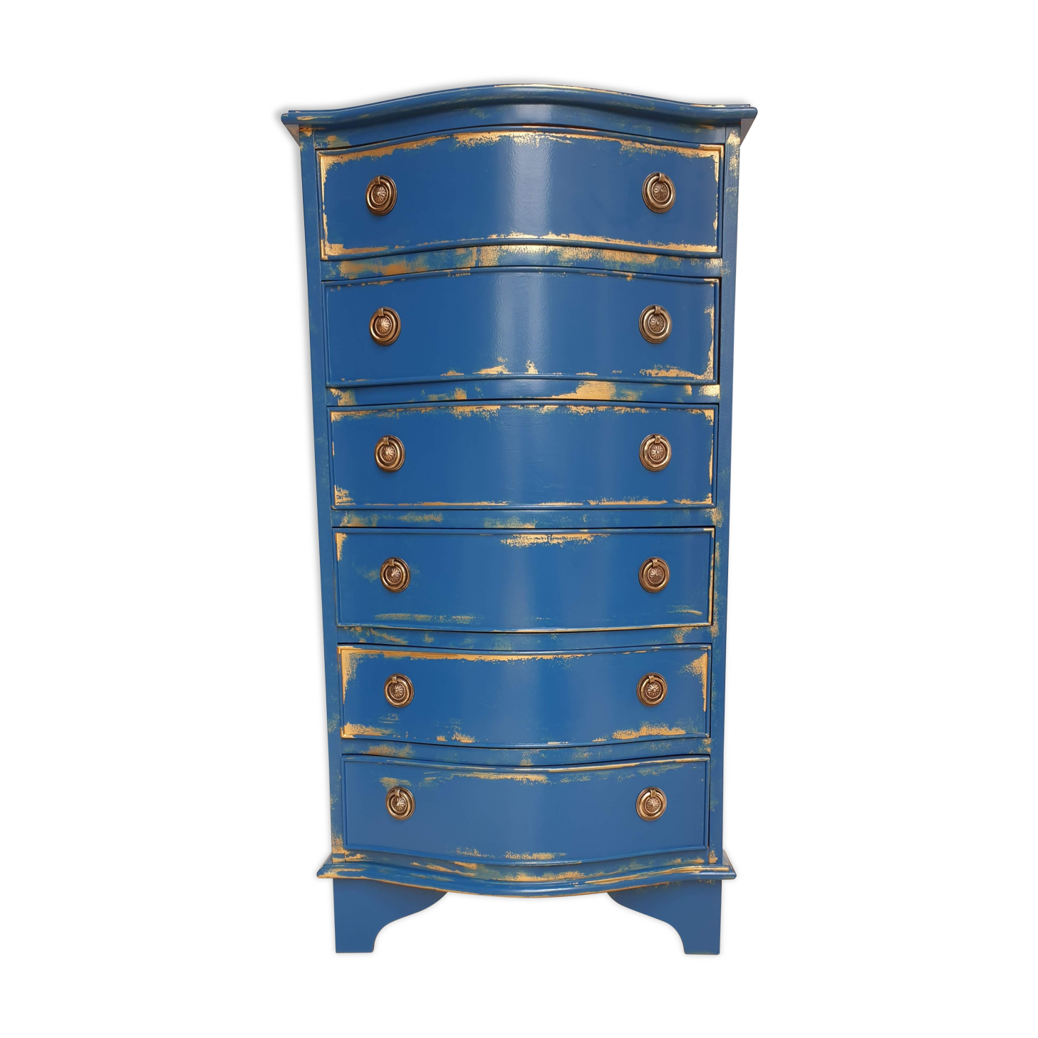 blue ragpicker 6 drawers