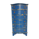blue ragpicker 6 drawers