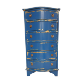 blue ragpicker 6 drawers