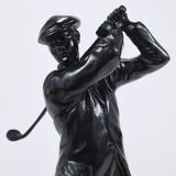 Bronze statue of the golfer Harry Vardon from the 1920s, Richard Thuss, Argentor Vienna.