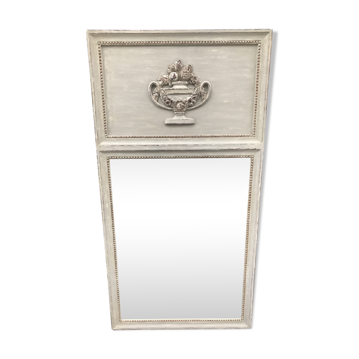 Trumeau mirror Louis XVI style 60x118cm