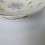 Lot of 2 old Gien presentation plates
