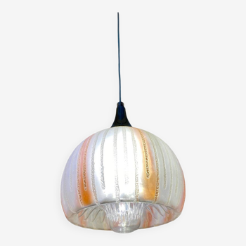 Suspension Mazzega verre murano pendant , Italie 1970