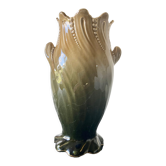 Art Nouveau earthenware vase by Antoine Gustave de Bruyn