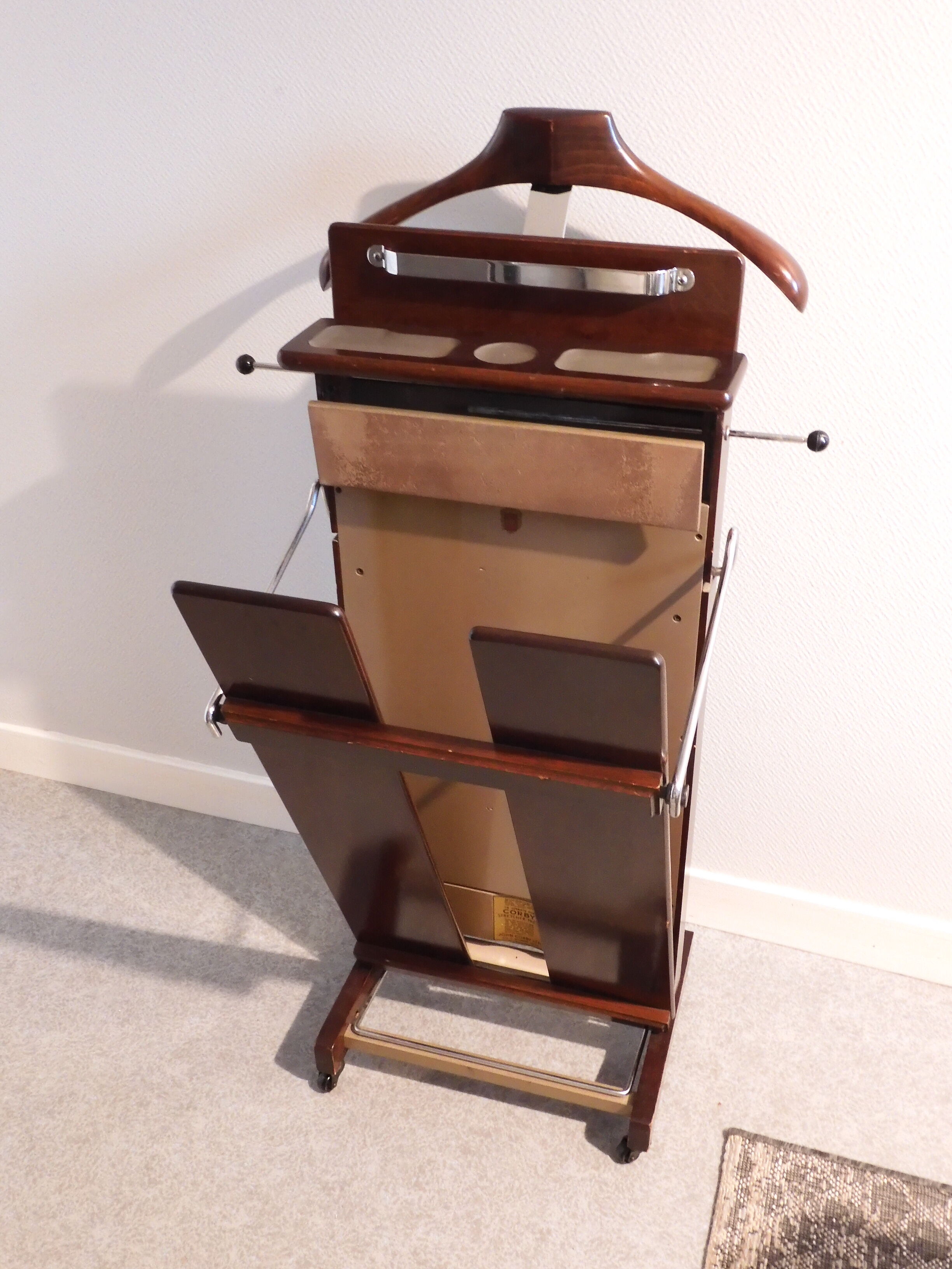 English vintage valet "Corby" year 60