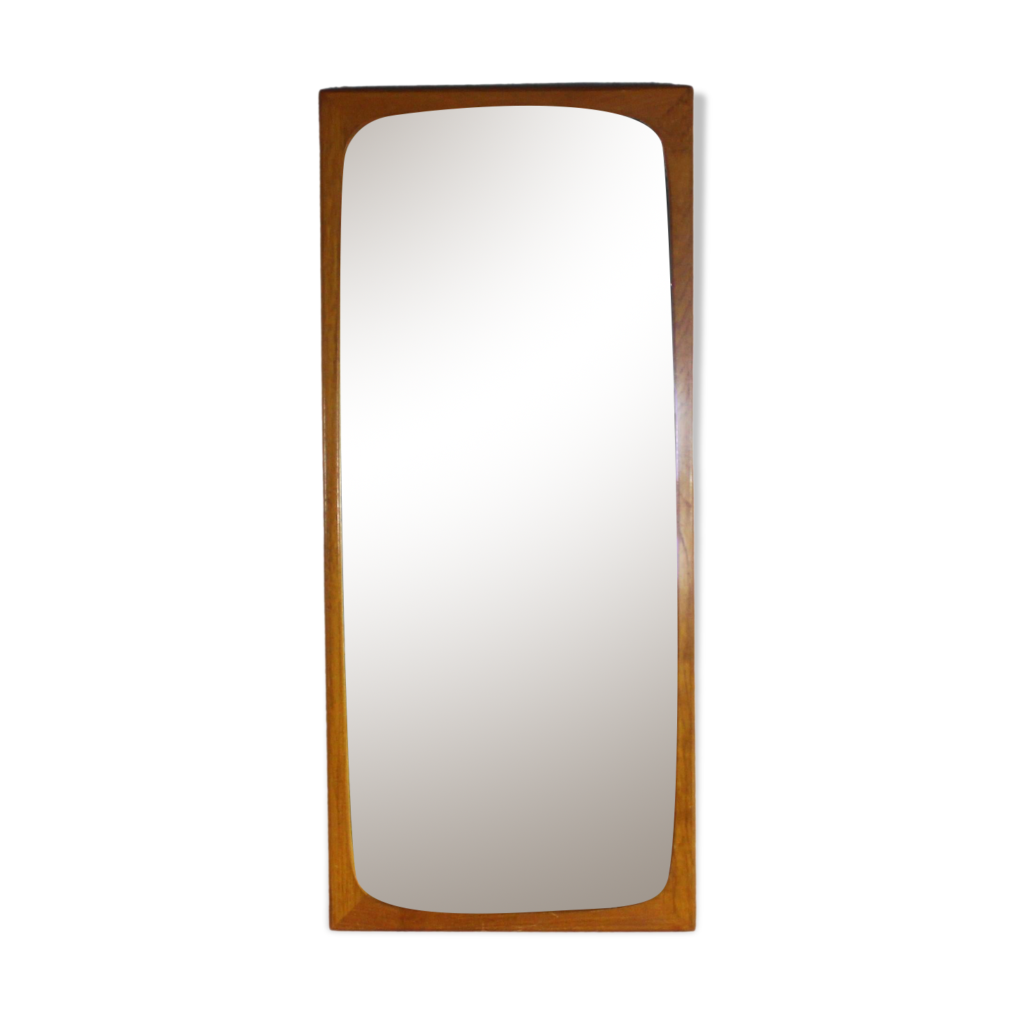 Scandinavian Teak Wall Mirror, Denmark 1960s