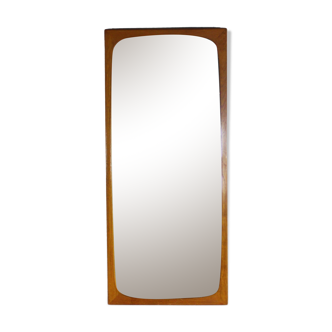Scandinavian Teak Wall Mirror, Denmark 1960s