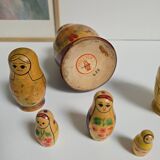 Russian doll Soviet era 7 matryoshka