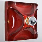 Fat Lava ceramic wall apply from Hustadt Leuchten 1970s