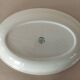 Semi-porcelain dish Céranord celadon green