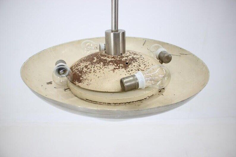 Bauhaus Functionalism Rare Pendant Franta Anyz, 1930s