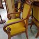 Paire de fauteuils d’époque Empire-Restauration en acajou