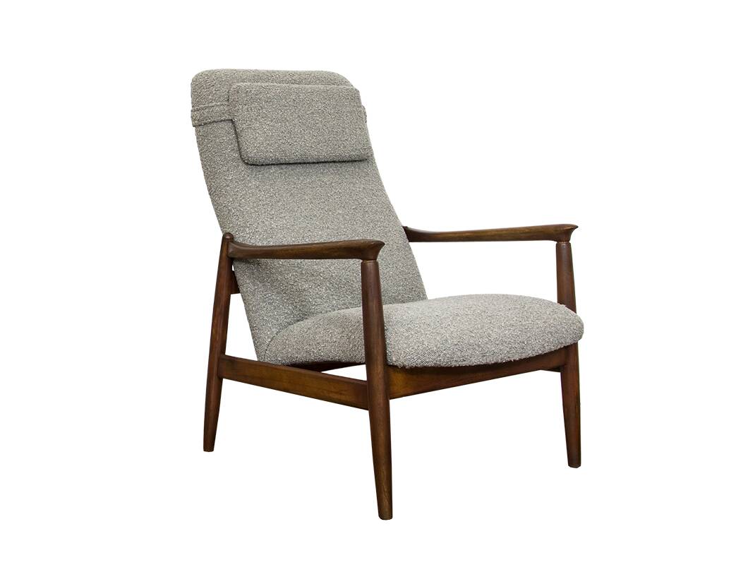 Mid-Century High Back Armchair by Edmund Homa, GFM, Poland, 1960s