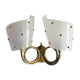 Brass trumpet sconce