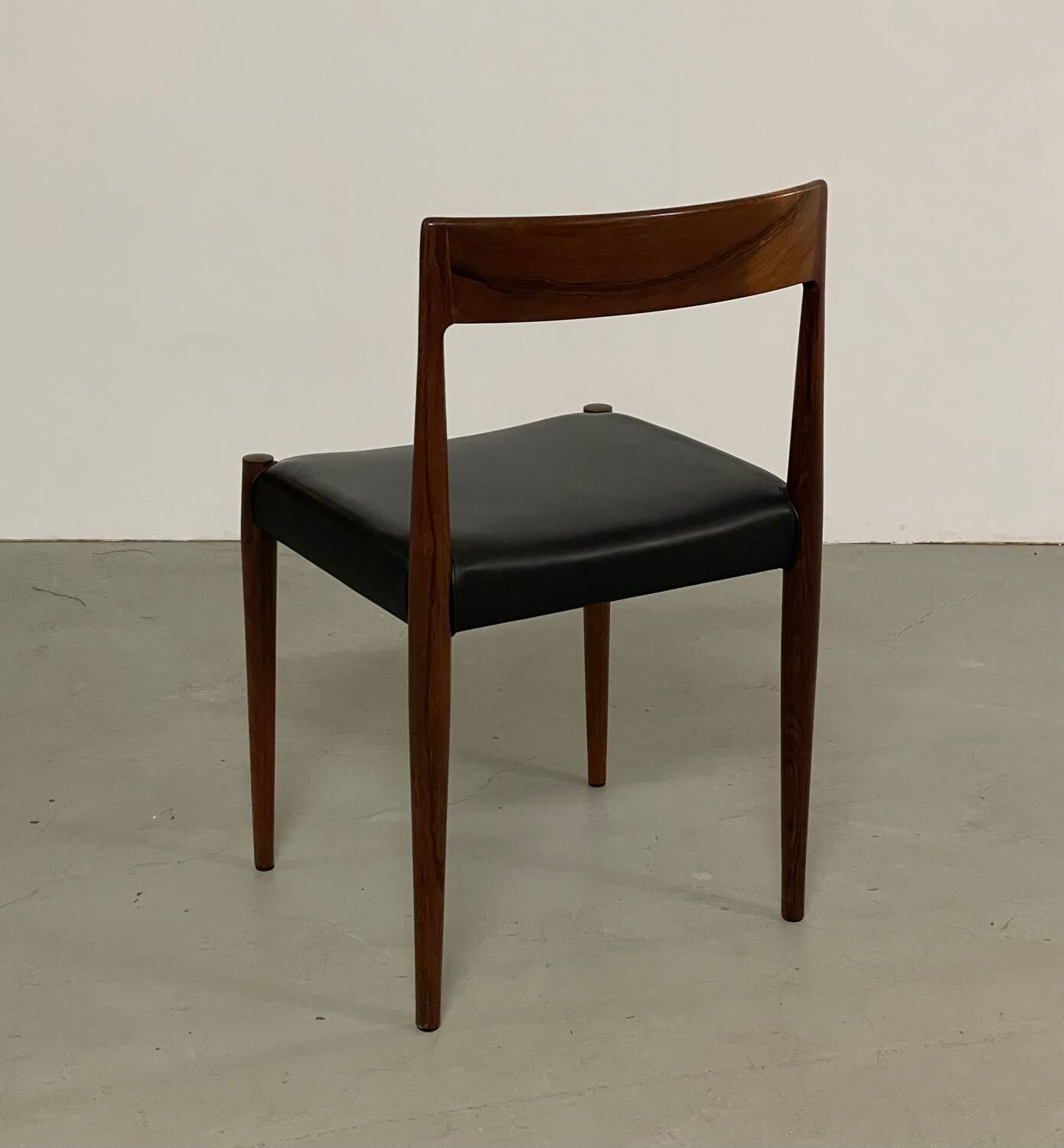 4x palisander dining chairs by Morgens Kold 1950s