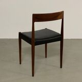 4x chaises à repas en palissandre de Morgens Kold années 1950