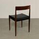 4x palisander dining chairs by Morgens Kold 1950s