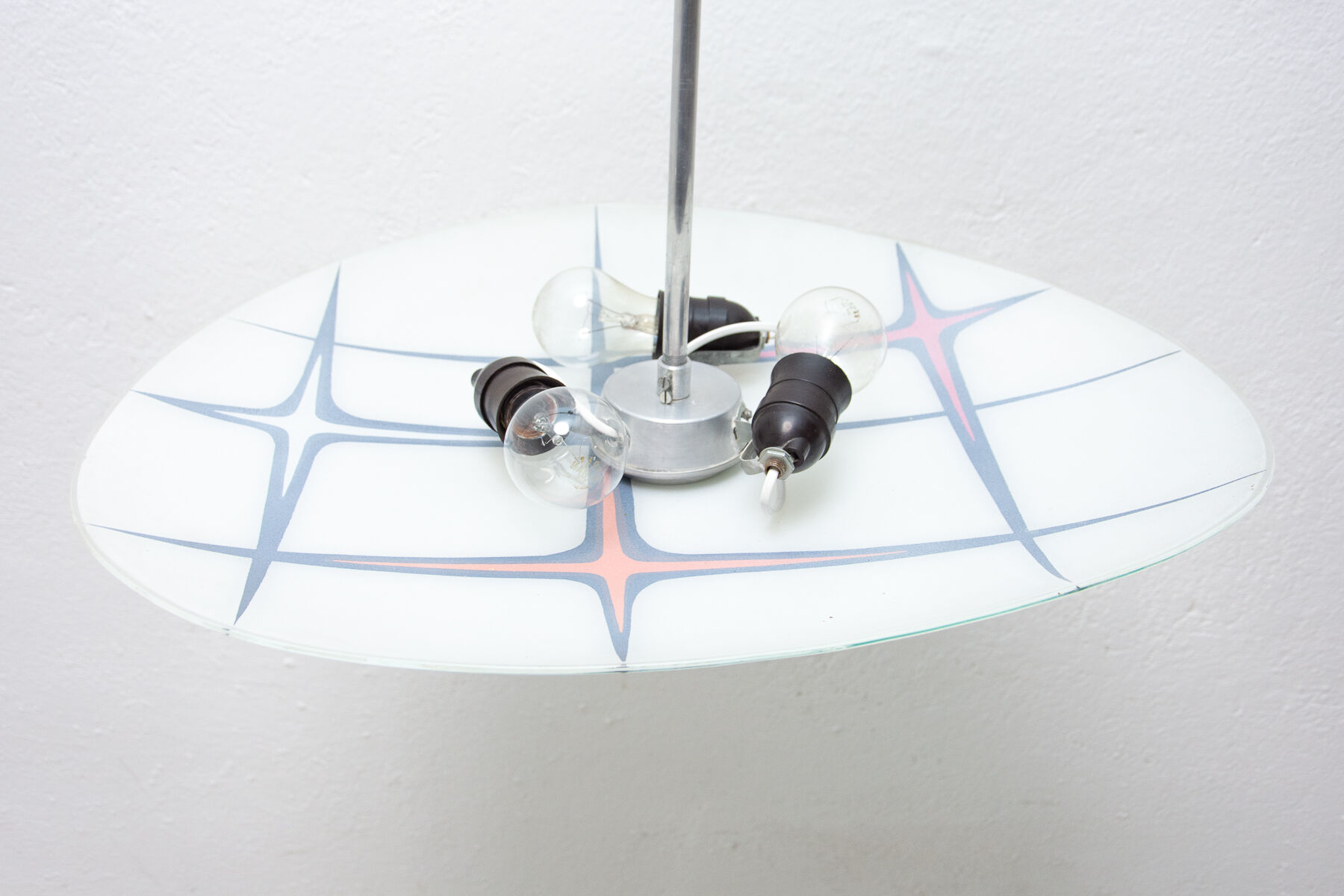 Mid century space age pendant, 1960´s, Czechoslovakia