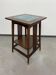 Table d'appoint Jugendstil avec dessus en carreaux bleus par Adolf Loos