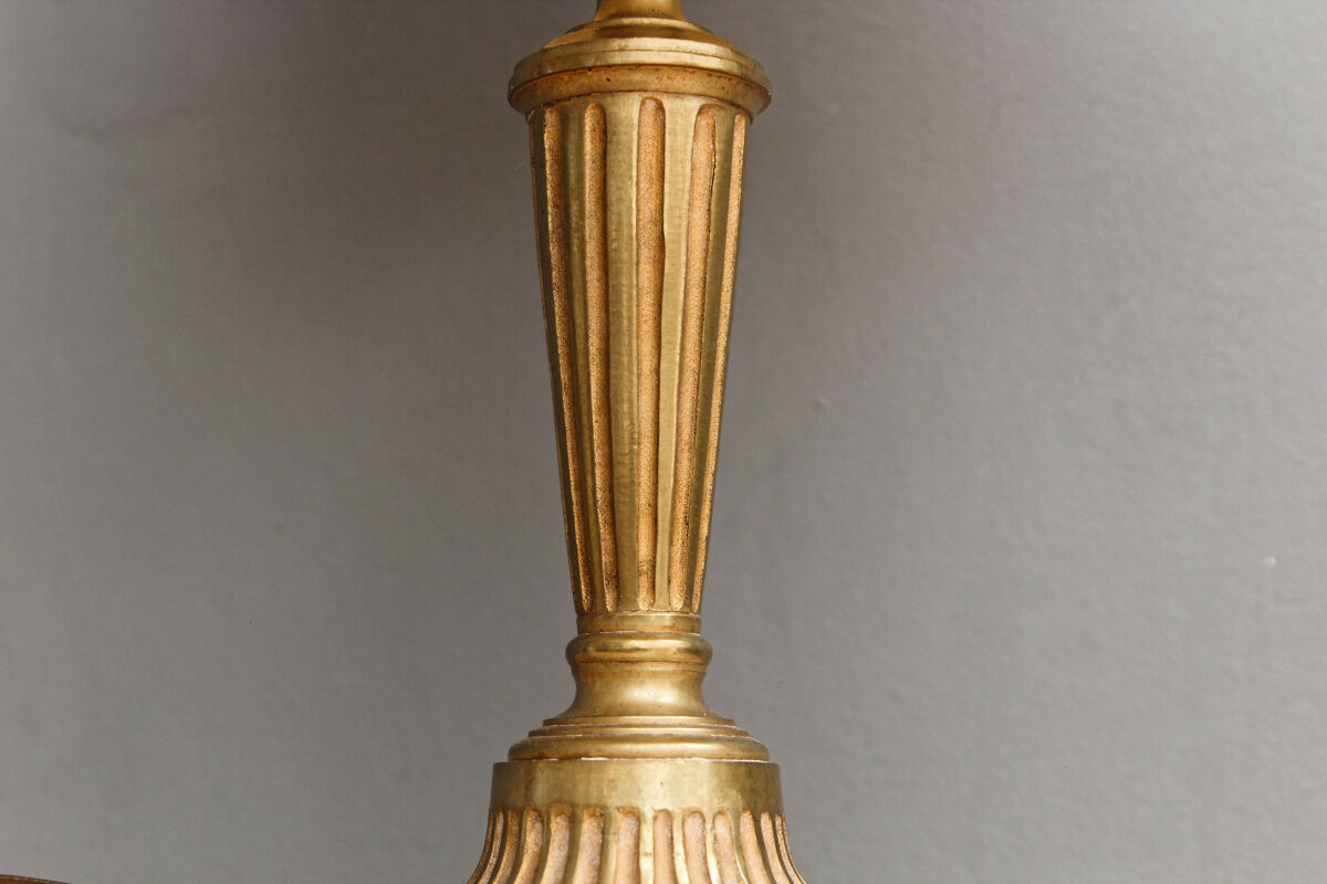 Bronze lamp, Louis XVI style