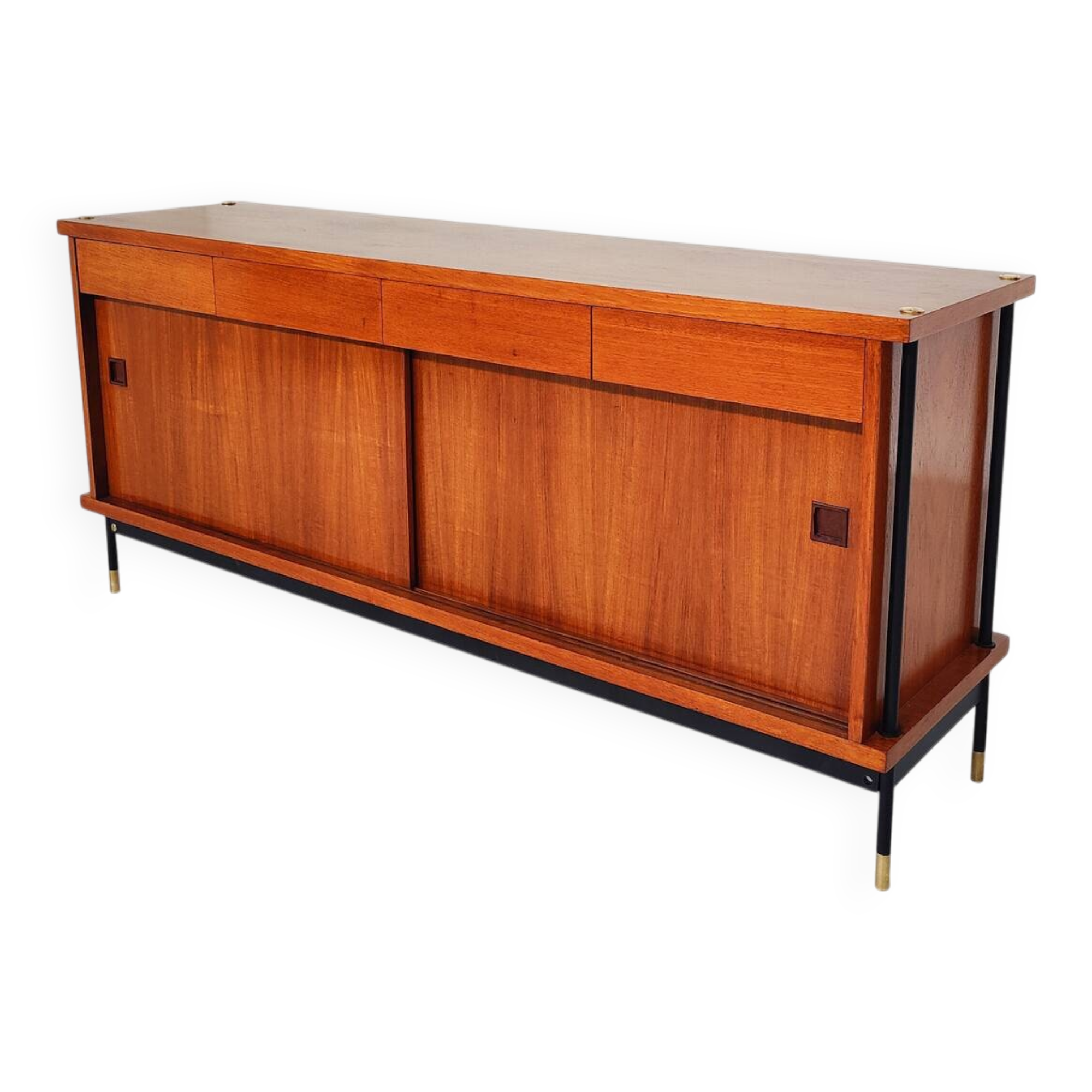 Mid-Century Modern Ico Parisi Sideboard,Double opening, Italy, 1960s