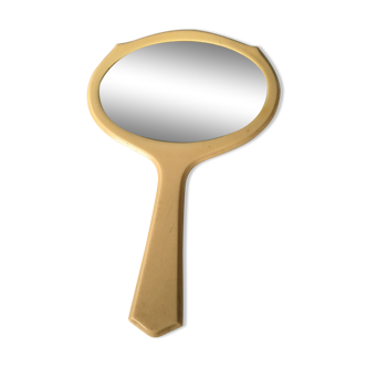 Miroir à main en bakelite