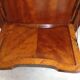 Important Louis XV secretary, in floral marquetry and rich.