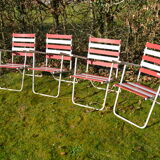 4 Rénolux garden chairs