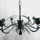 10-light leaf chandelier