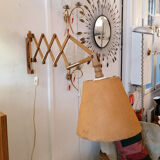 Scandinavian "accordion" sconce 1950s