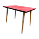 Table basse cocktail formica vintage 1960