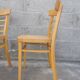 Set de quatre chaises bistrot Baumann