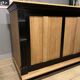 Wine bar cooler oak furniture trade bistro counter