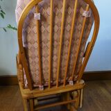 Mechanical Rocking Chair in Pine 1970s