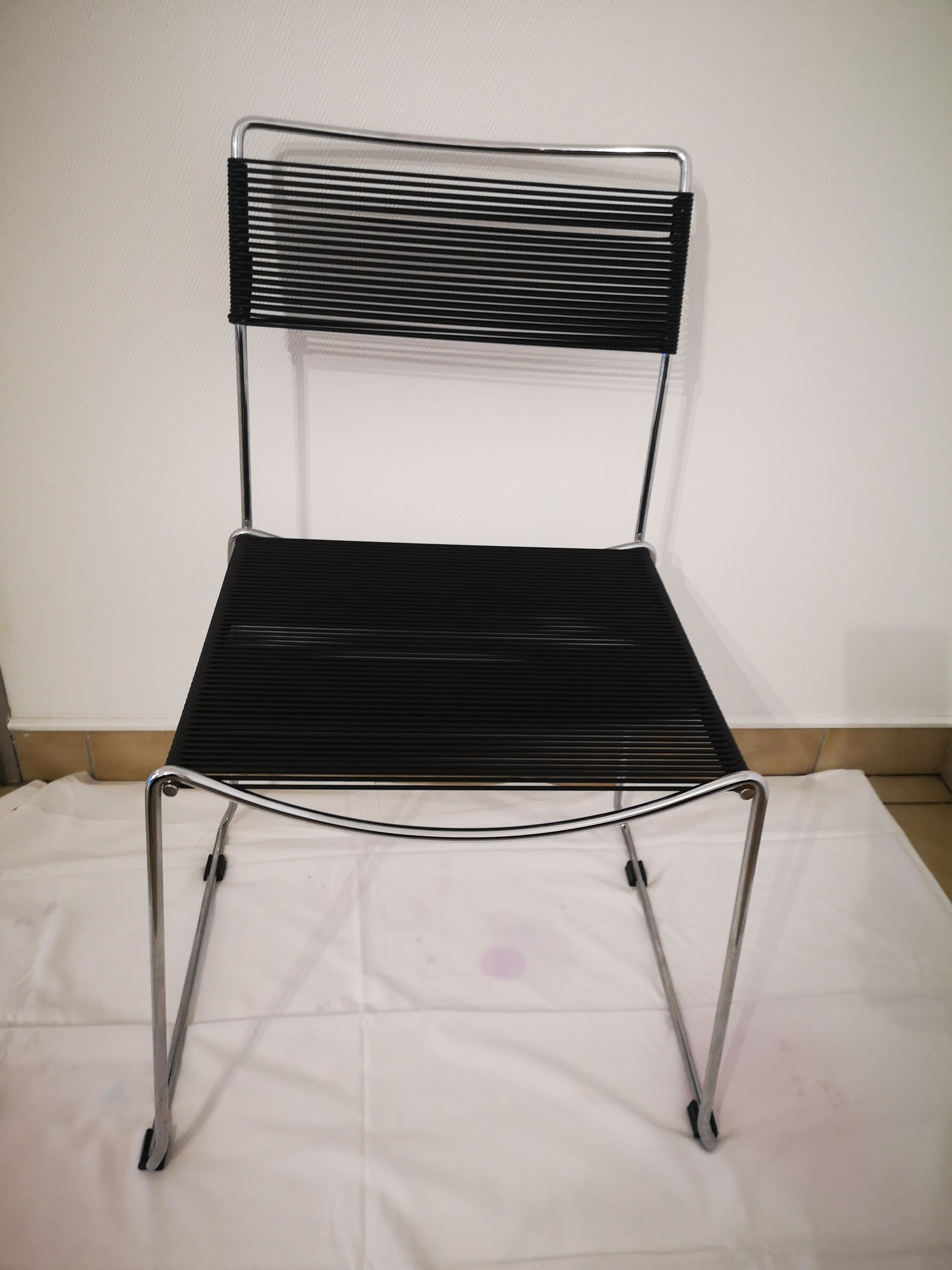 Vintage chairs scoubidou