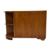 Meuble bibliothèque crédence enfilade noyer art déco années 1930