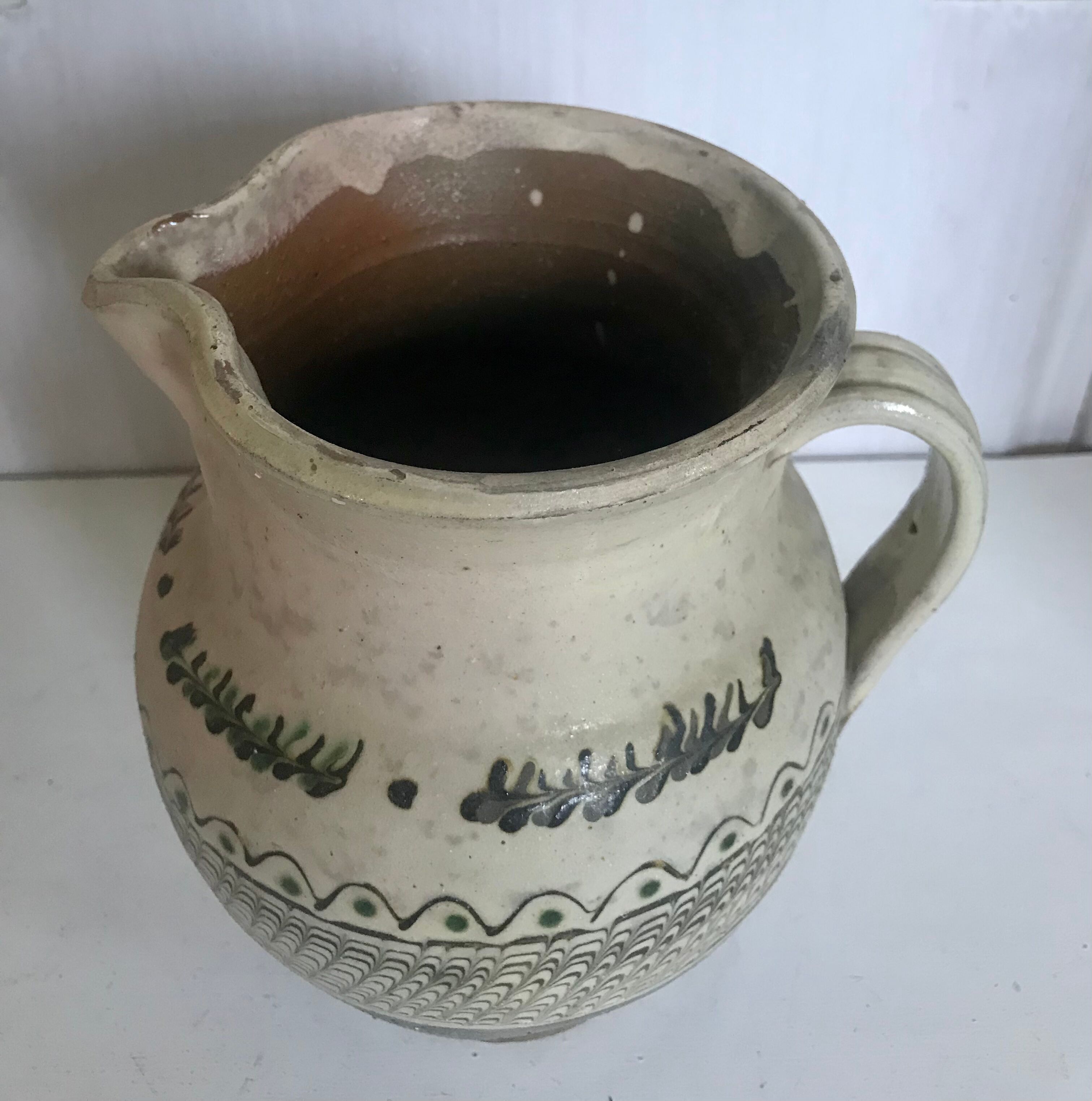 Vintage sandstone pitcher 1.75l