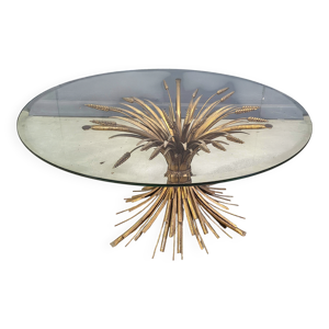 Table basse en verre - une