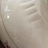 Large standing bowl with flowery porcelain