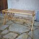 Vintage rattan coffee table