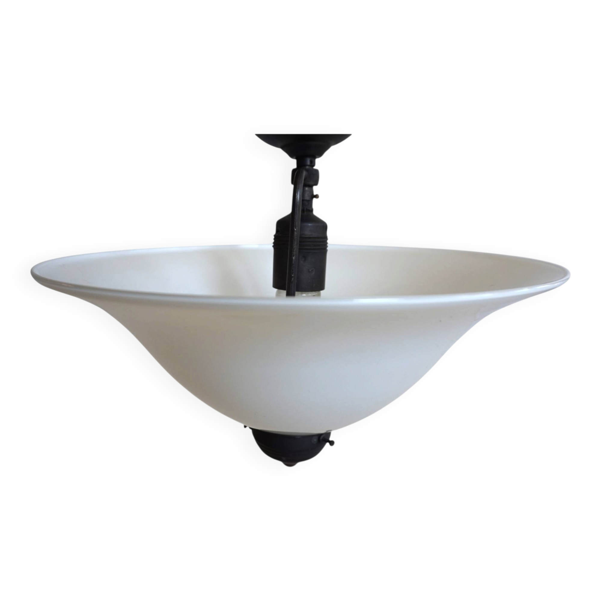 Art Deco Brass Ceiling Lamp