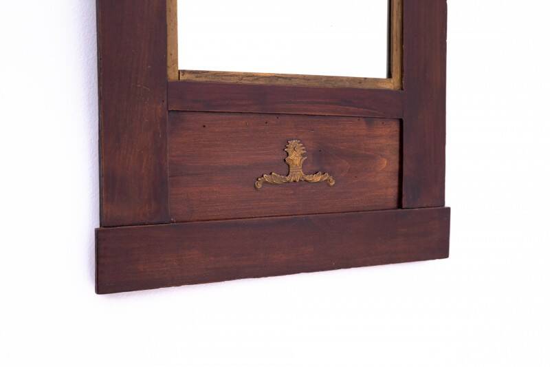 Antique mirror from around 1890, Northern Europe.