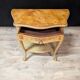 Pair of Italian painted bedside tables in Louis XV style